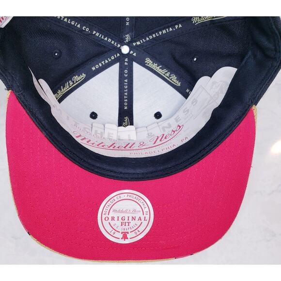 MITCHELL & NESS Original Fit Philadelphia 76ers Snapback Hat Baseball Cap~ OSFM - Picture 9 of 9